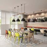 Blick in unseren Frühstücksraum