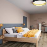 Blick in eines der Komfort-Zimmer des Hotel Neues Pastorat