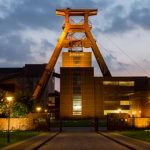 Zeche Zollverein bei Nacht