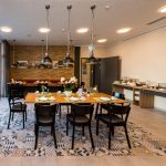 Blick in den Frühstücksraum