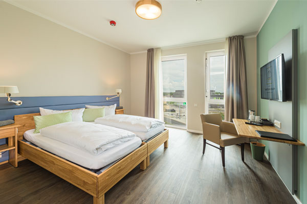 Blick in ein Standardzimmer